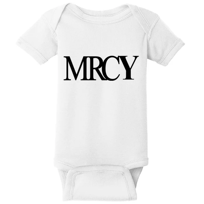 Mercy Christian Worship Words Of Faith Baby Bodysuit