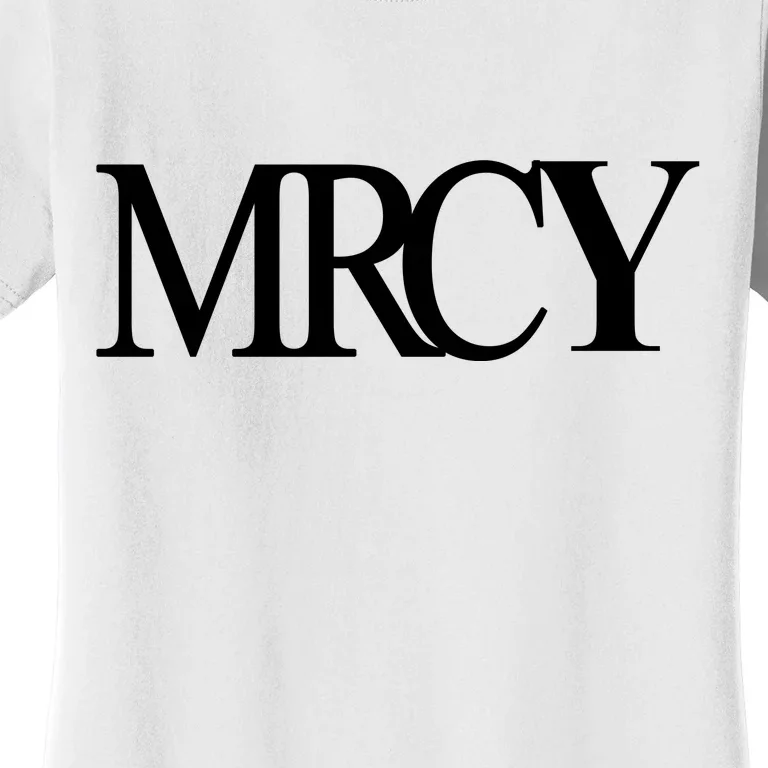 Mercy Christian Worship Words Of Faith Women's T-Shirt