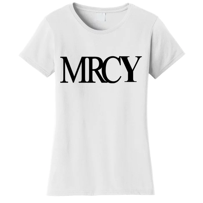 Mercy Christian Worship Words Of Faith Women's T-Shirt