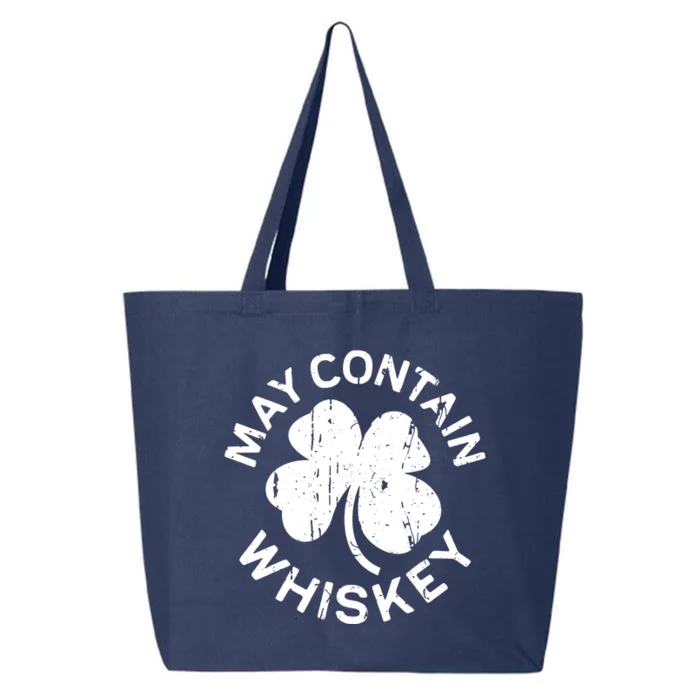 May Contain Whiskey Saint Patrick Day 25L Jumbo Tote