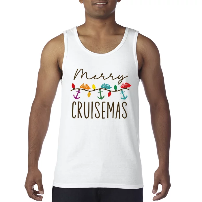 Merry Cruisemas Xmas Christmas Holiday Tank Top