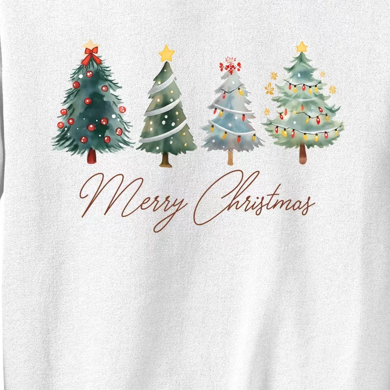 Merry Christmas Xmas Holiday Christmas Tree Matching Team Sweatshirt