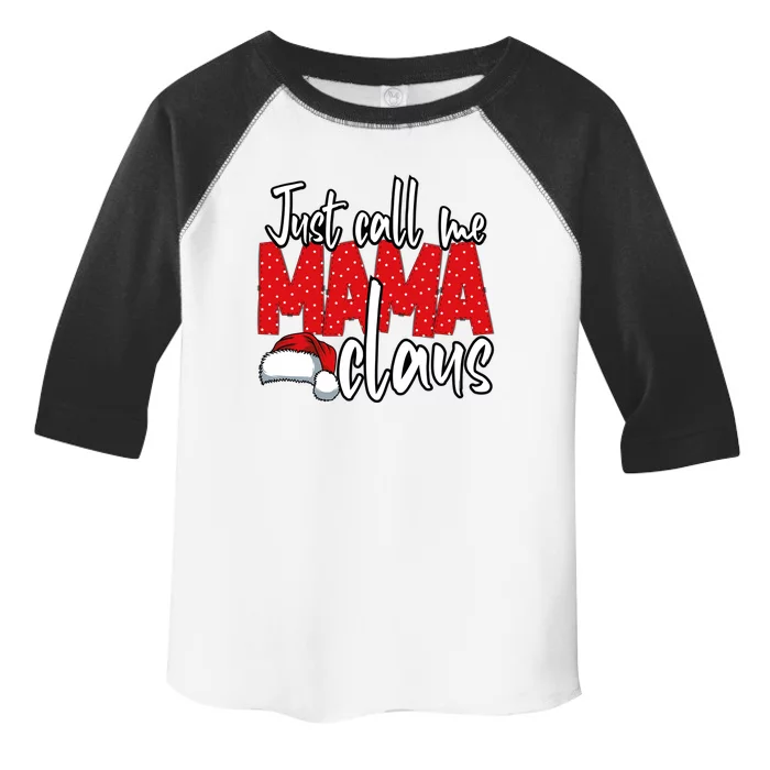 Mom Christmas Xmas Day Santa Mama Happy Holidays Mommy Gift Toddler Fine Jersey T-Shirt