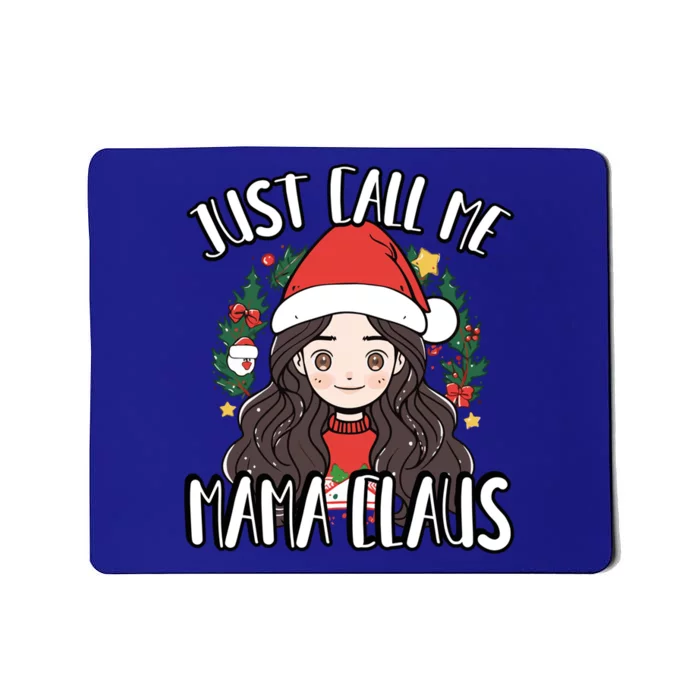 Mom Christmas Xmas Day Santa Mama Happy Holidays Mommy Gift Mousepad