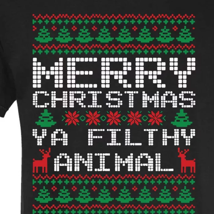 Merry Christmas Ya Filthy Animal Home Alone Xmas Garment-Dyed Heavyweight T-Shirt