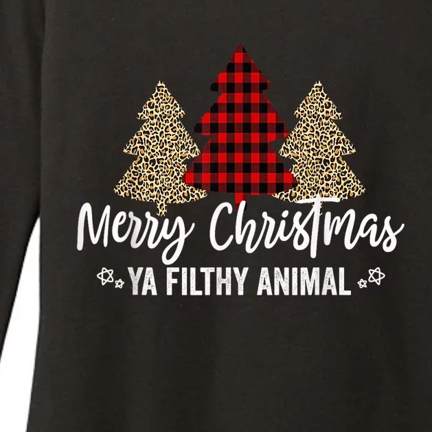 Merry Christmas Ya Filthy Animals Funny Christmas Womens CVC Long Sleeve Shirt