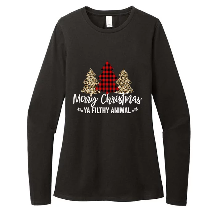 Merry Christmas Ya Filthy Animals Funny Christmas Womens CVC Long Sleeve Shirt