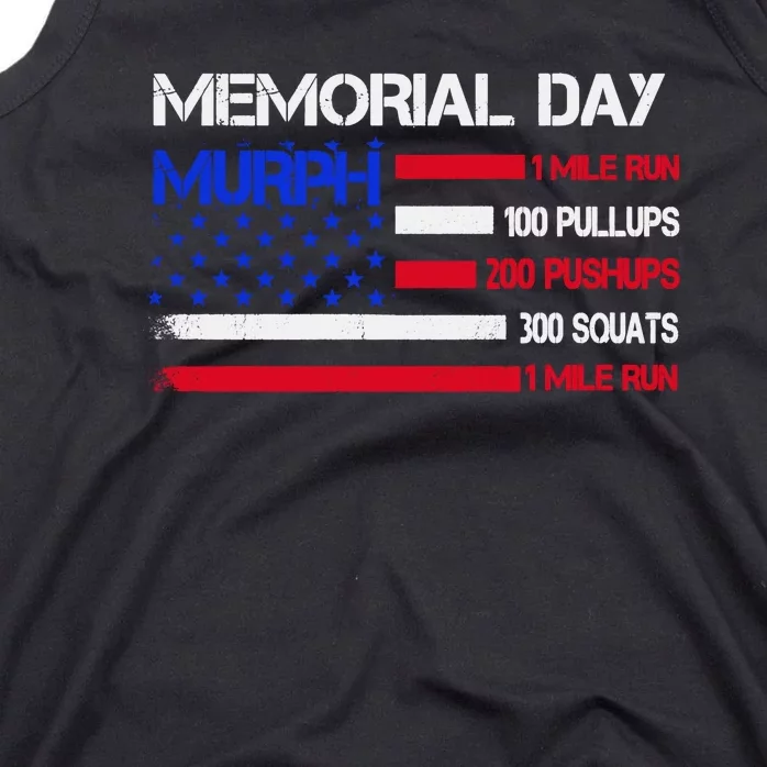 Memorial Day 1 Mile Run Murph Tank Top