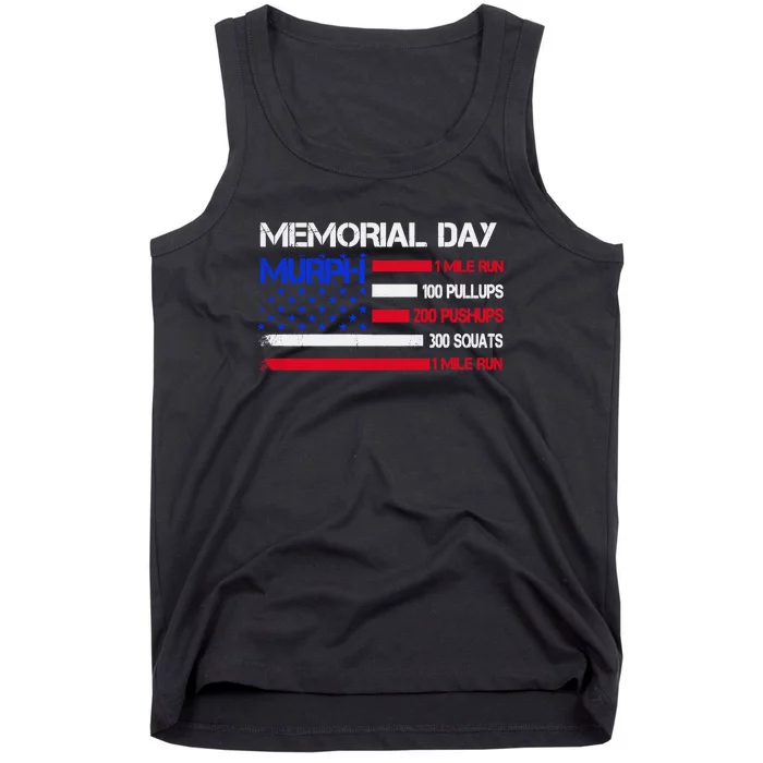 Memorial Day 1 Mile Run Murph Tank Top