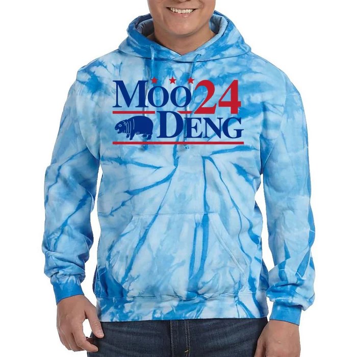 Moo Deng 2024 Tie Dye Hoodie