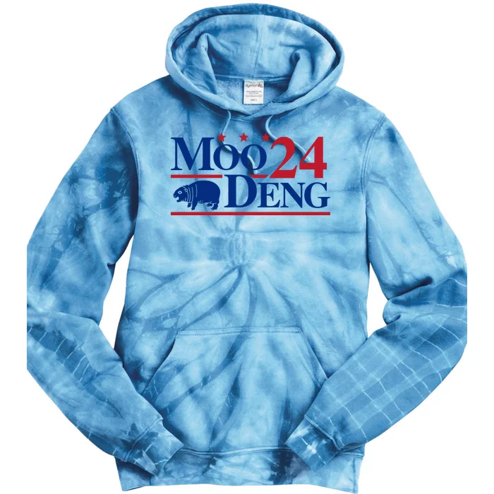 Moo Deng 2024 Tie Dye Hoodie