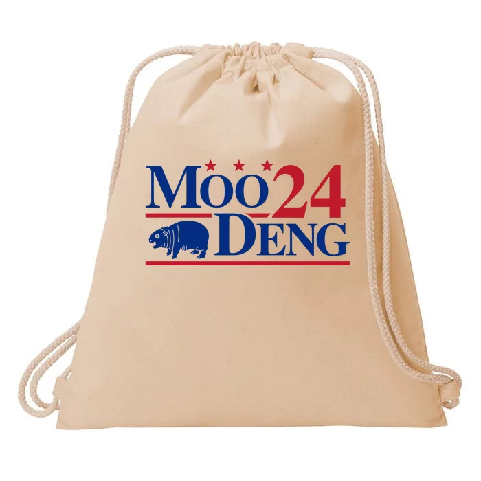 Moo Deng 2024 Drawstring Bag