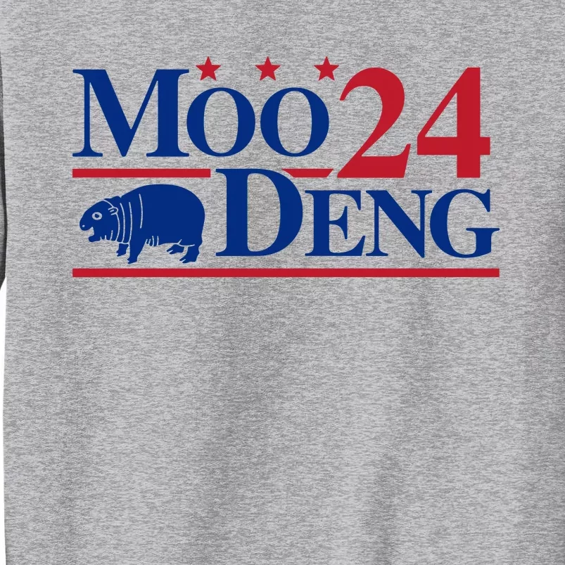 Moo Deng 2024 Tall Sweatshirt