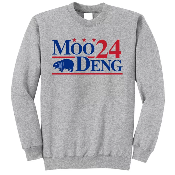 Moo Deng 2024 Tall Sweatshirt