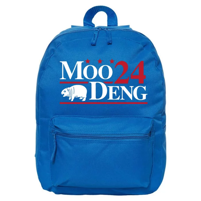 Moo Deng 2024 16 in Basic Backpack