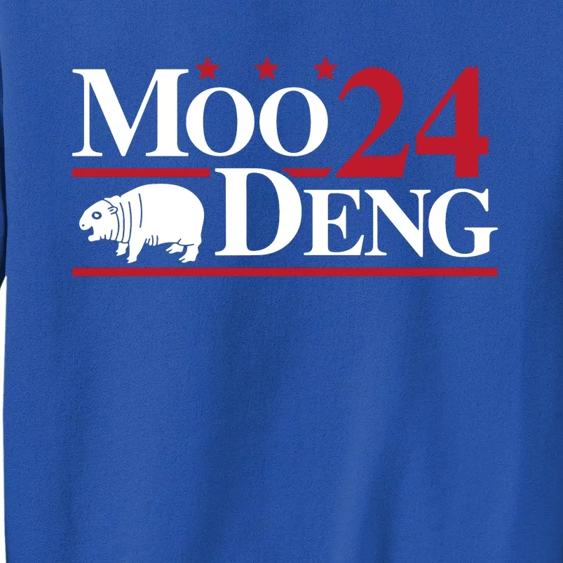 Moo Deng 2024 Tall Sweatshirt