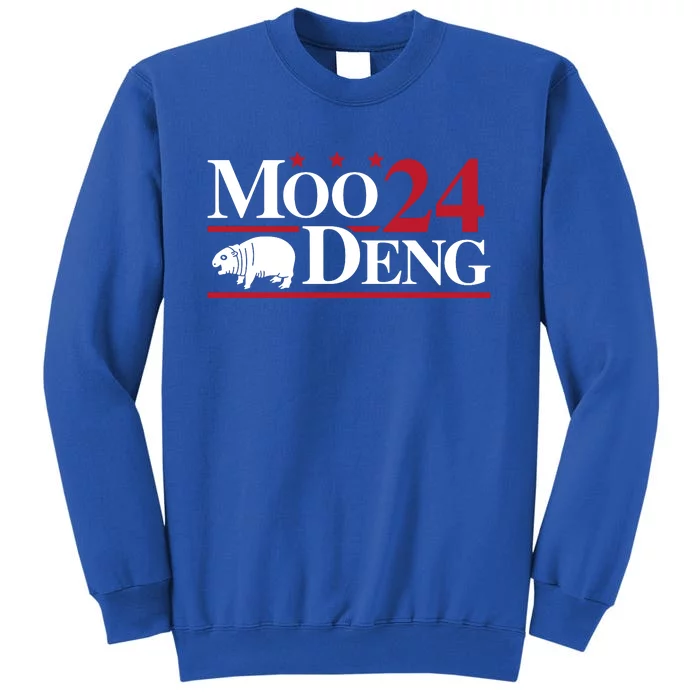 Moo Deng 2024 Tall Sweatshirt