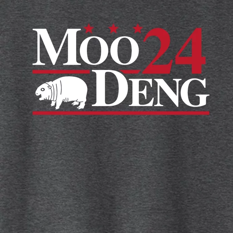 Moo Deng 2024 Women's Crop Top Tee