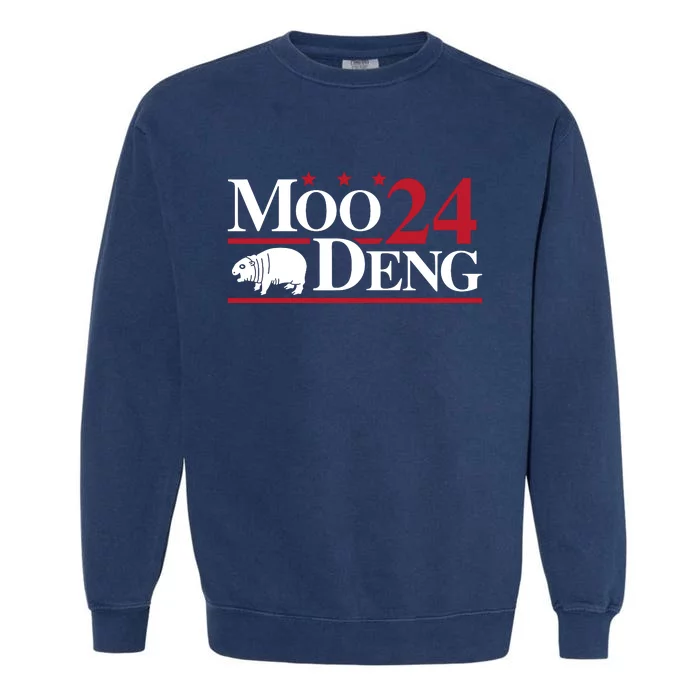 Moo Deng 2024 Garment-Dyed Sweatshirt