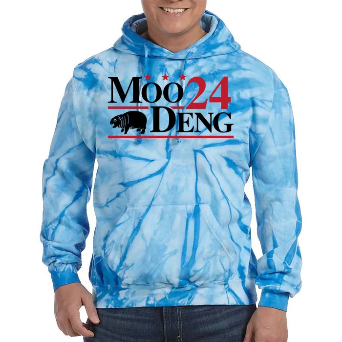 Moo Deng 2024 Tie Dye Hoodie