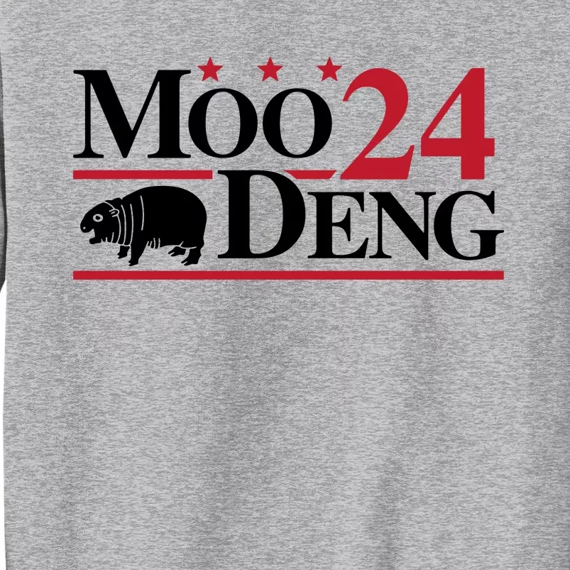 Moo Deng 2024 Tall Sweatshirt