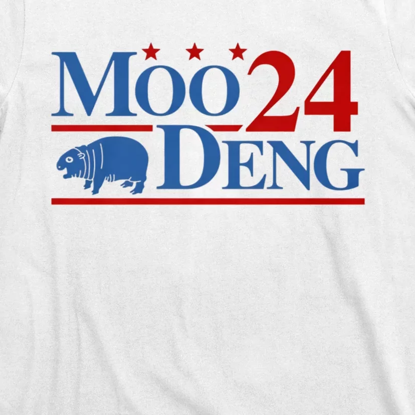 Moo Deng 2024 Moo Deng Moo Deng Cute Baby Hippo T-Shirt