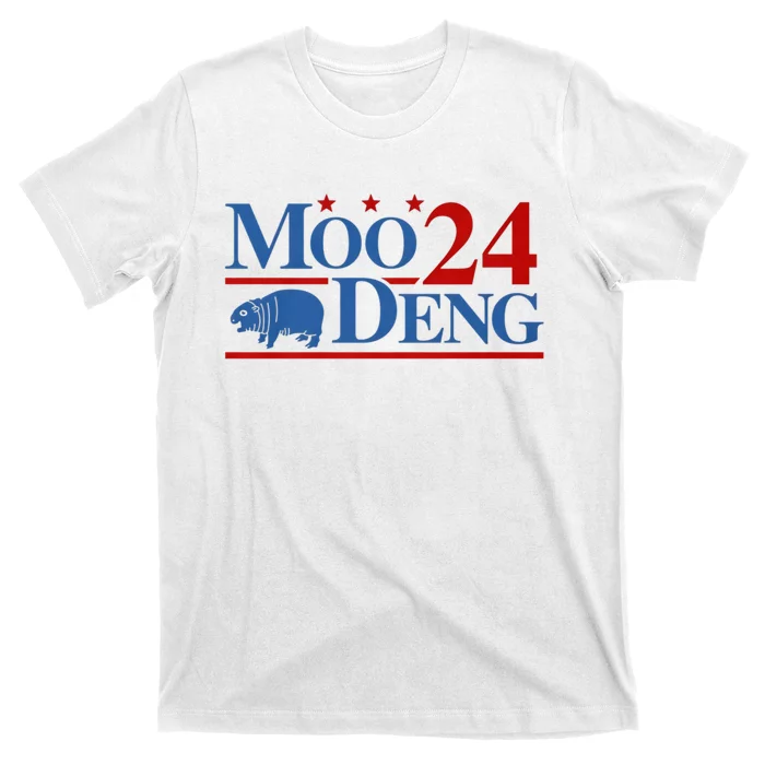 Moo Deng 2024 Moo Deng Moo Deng Cute Baby Hippo T-Shirt