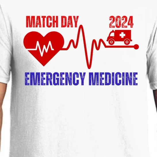 Match Day 2024 Emergency Medicine Resident Residency Pajama Set