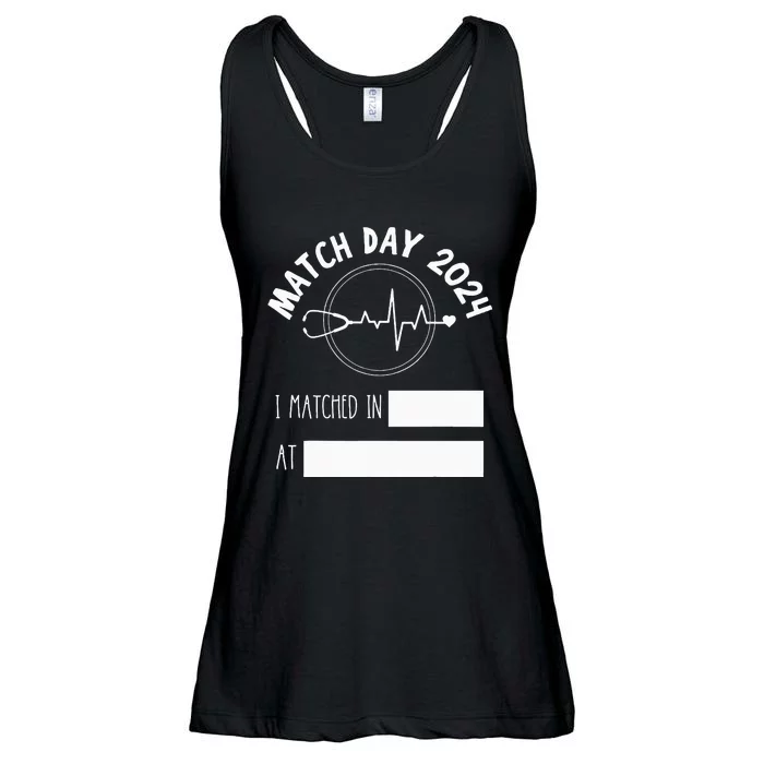 Match Day 2024 Future Doctor Physician Residency Fill In Ladies Essential Flowy Tank