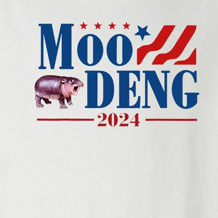 Moo Deng 2024 Moo Deng Moo Deng Cute Baby Hippo Toddler Long Sleeve Shirt