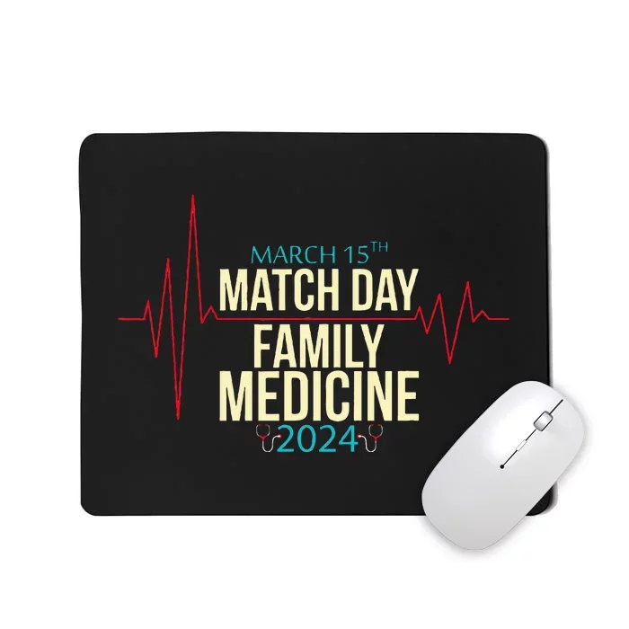 Match Day 2024 Family Medicine Residency Program Doctor Mousepad