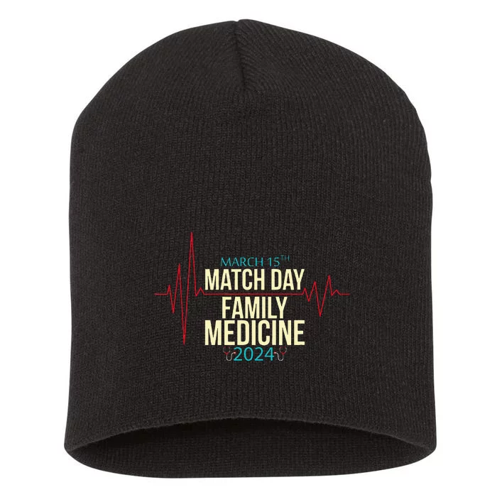 Match Day 2024 Family Medicine Residency Program Doctor Short Acrylic Beanie