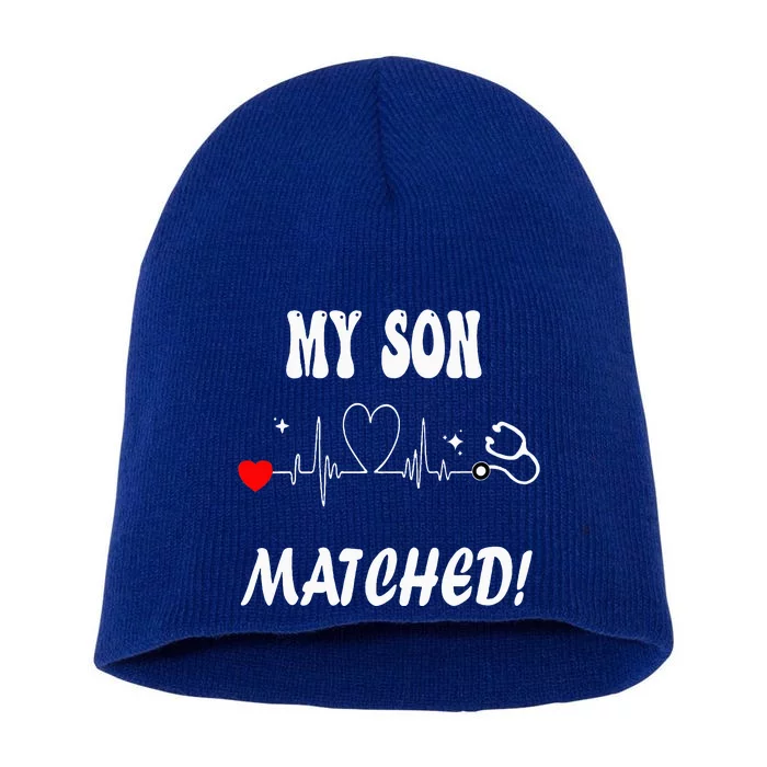 Match Day 2024 My Son Short Acrylic Beanie