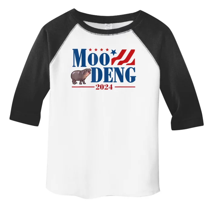 Moo Deng 2024 Moo Deng Moo Deng Cute Baby Hippo Toddler Fine Jersey T-Shirt