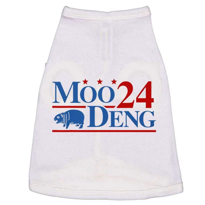 Moo Deng 2024 Moo Deng Moo Deng Cute Baby Hippo Doggie Tank