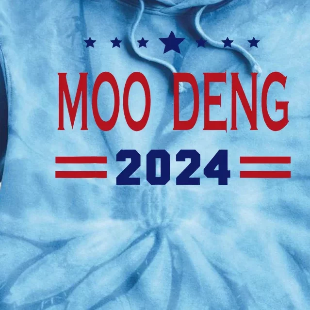 Moo Deng 2024 Tie Dye Hoodie