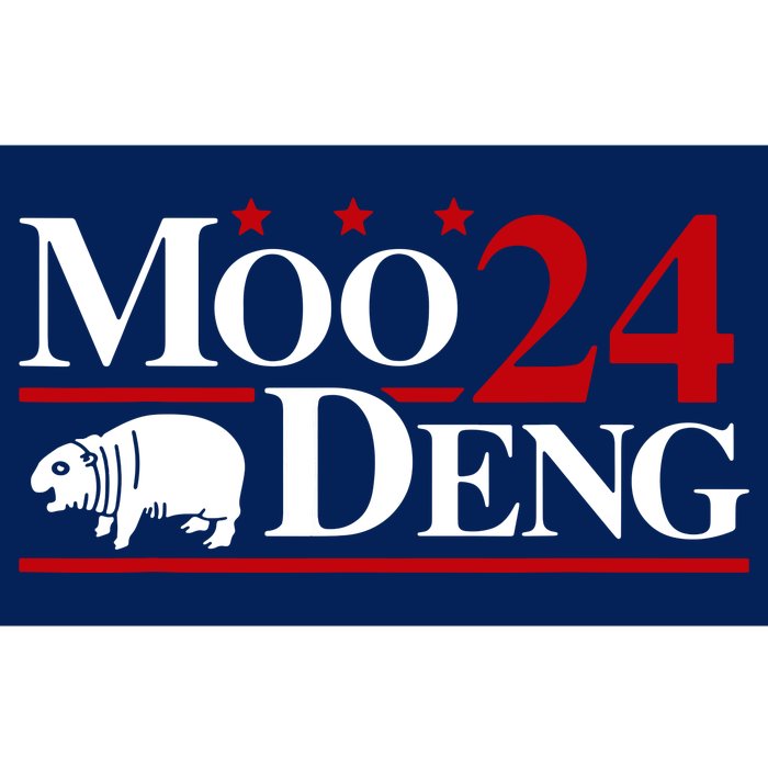 Moo Deng 2024 Cute Pygmy Hippopotamus Hippo Bumper Sticker