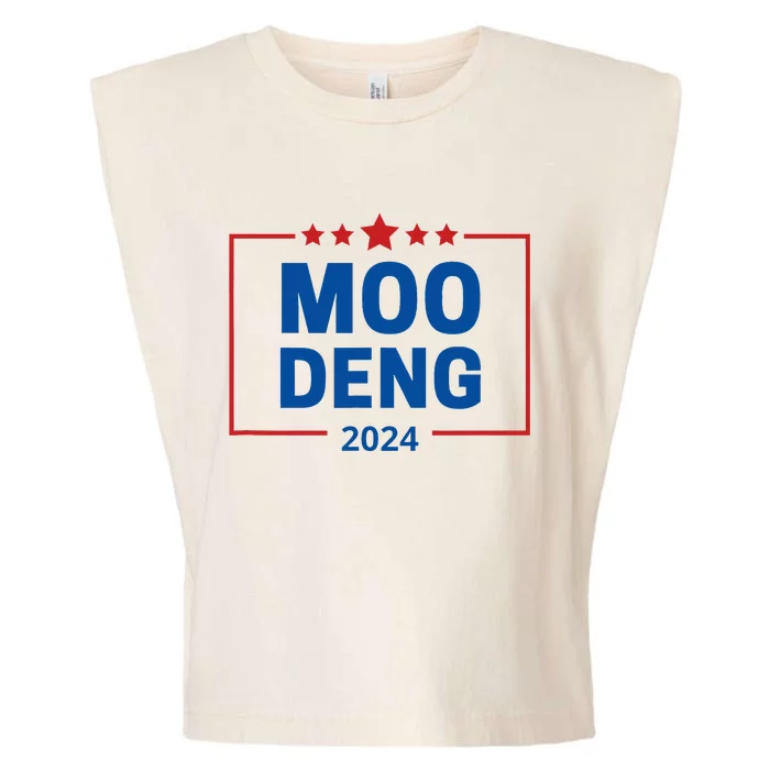 Moo Deng 2024 Garment-Dyed Women's Muscle Tee