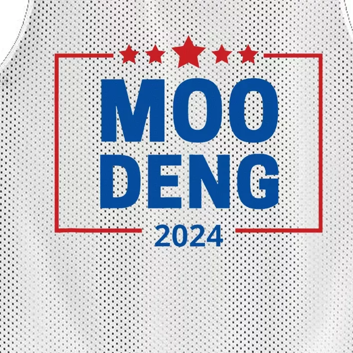 Moo Deng 2024 Mesh Reversible Basketball Jersey Tank