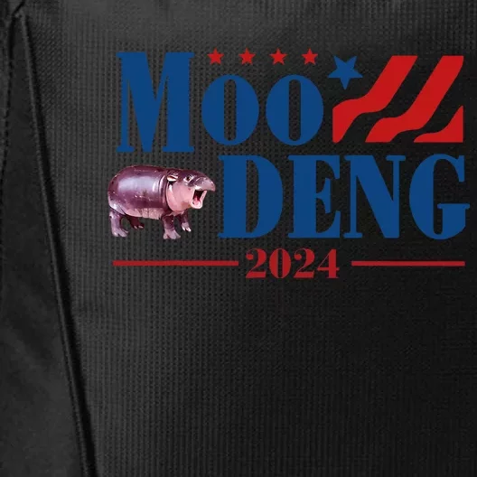 Moo Deng 2024 Moo Deng Moo Deng Cute Baby Hippo City Backpack