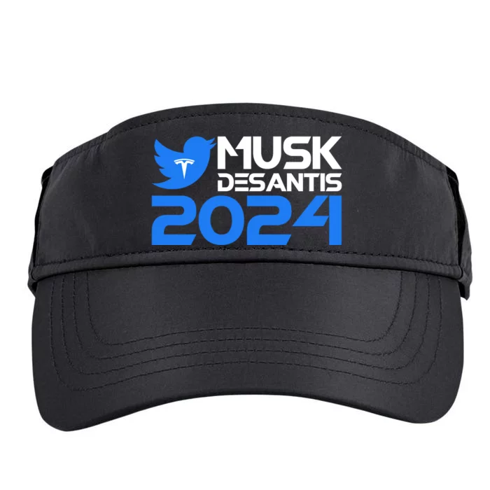 Musk Desantis 2024 Election Adult Drive Performance Visor