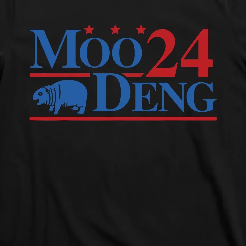 Moo Deng 2024 Moo Deng Moo Deng Cute Baby Hippo T-Shirt