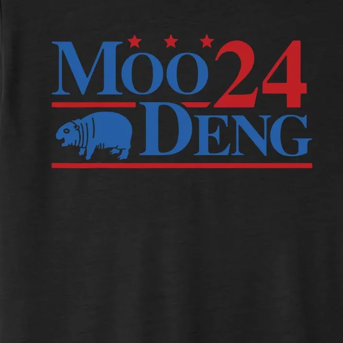 Moo Deng 2024 Moo Deng Moo Deng Cute Baby Hippo ChromaSoft Performance T-Shirt