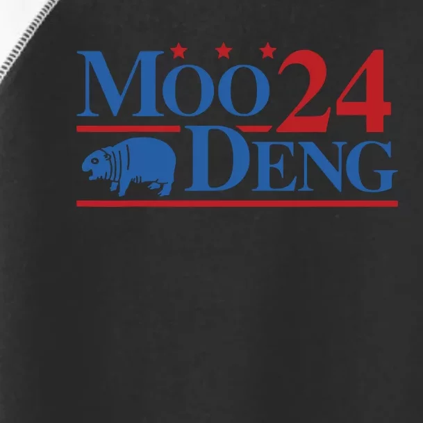 Moo Deng 2024 Moo Deng Moo Deng Cute Baby Hippo Toddler Fine Jersey T-Shirt