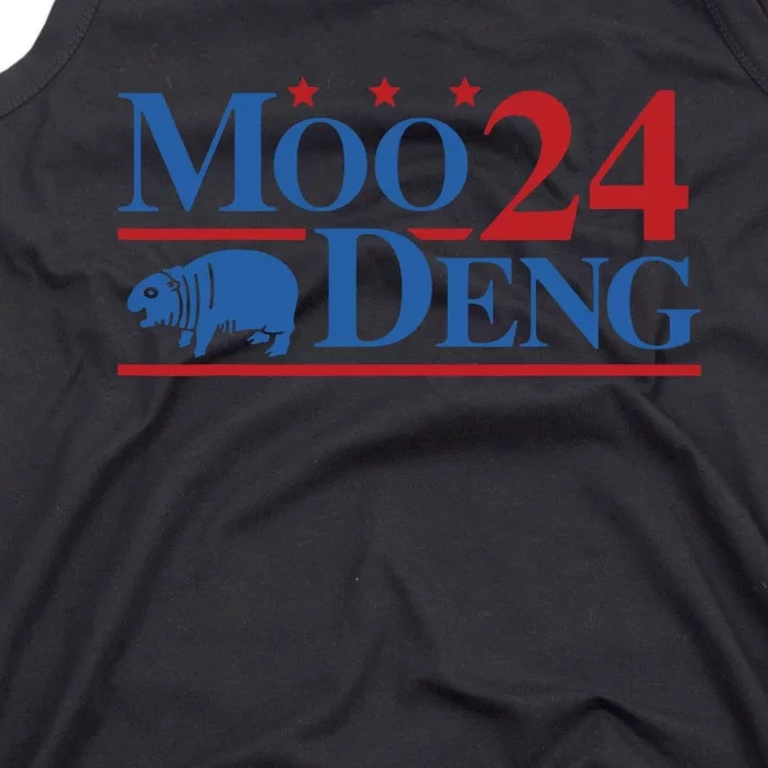 Moo Deng 2024 Moo Deng Moo Deng Cute Baby Hippo Tank Top