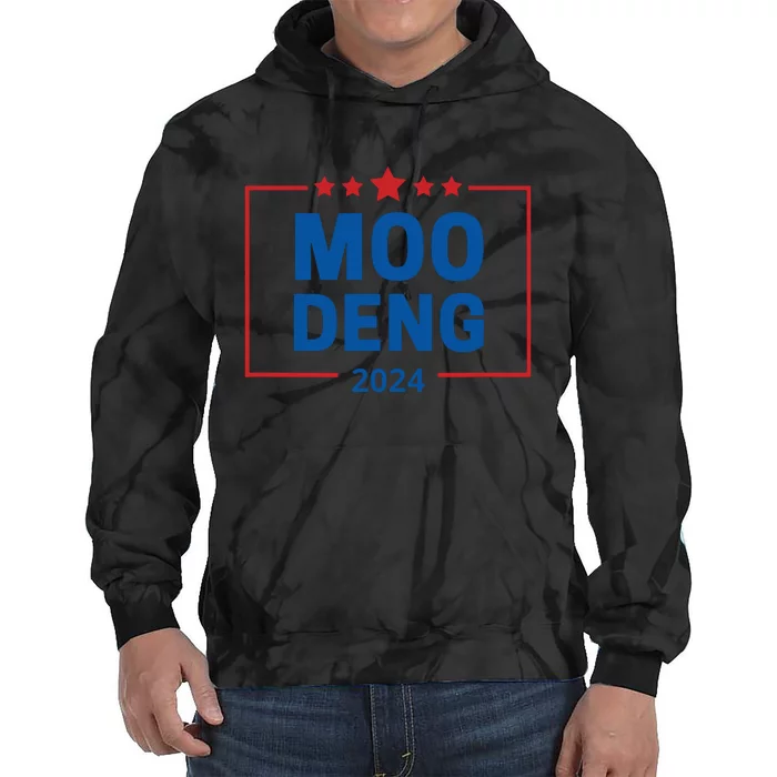 Moo Deng 2024 Tie Dye Hoodie