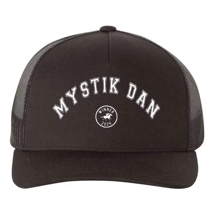 Mystik Dan 2024 Winner Betting Horse Racing Yupoong Adult 5-Panel Trucker Hat