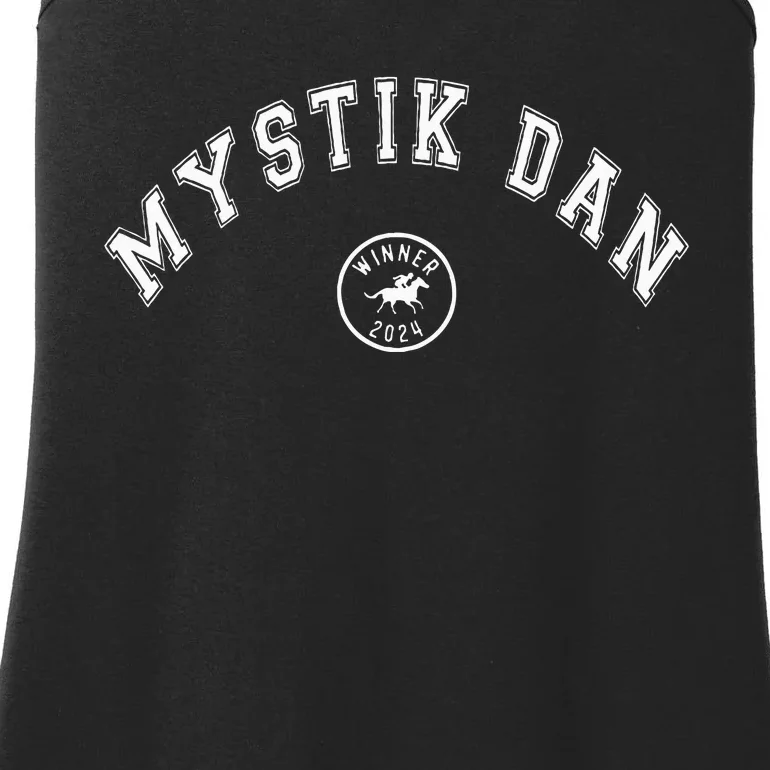 Mystik Dan 2024 Winner Betting Horse Racing Ladies Essential Tank