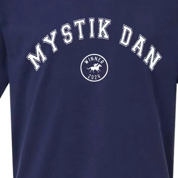 Mystik Dan 2024 Winner Betting Horse Racing Sueded Cloud Jersey T-Shirt