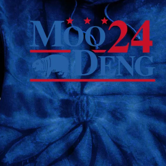 Moo Deng 2024 Tie Dye Hoodie